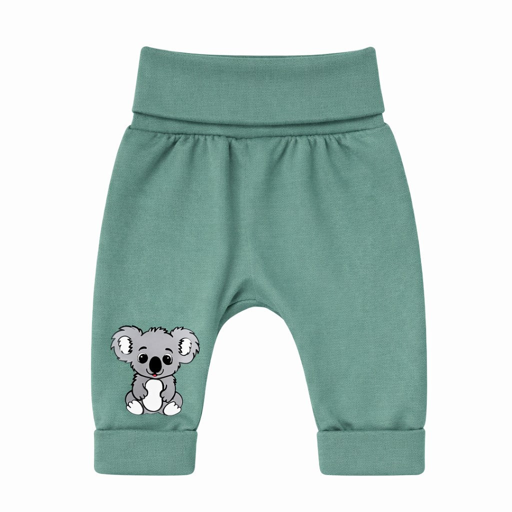 Baggy otroške hlače z motivom koale – Ježek otroška oblačila