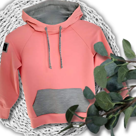 Cool rib hoodie Dekleta